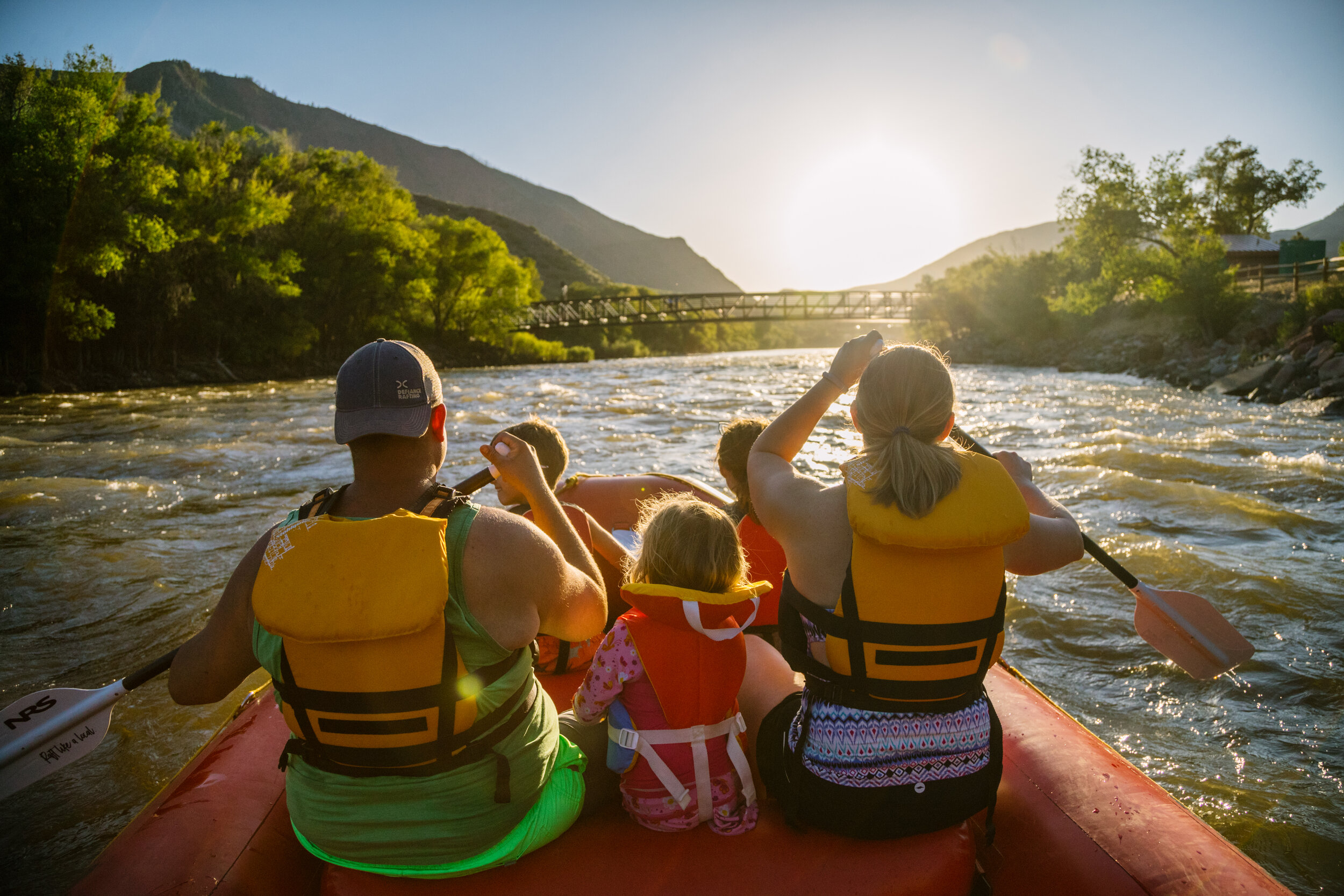 whitewater rafting with kids colorado