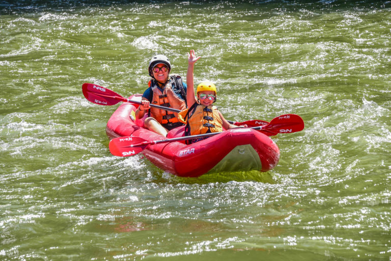 Private rafting trip in Colorado