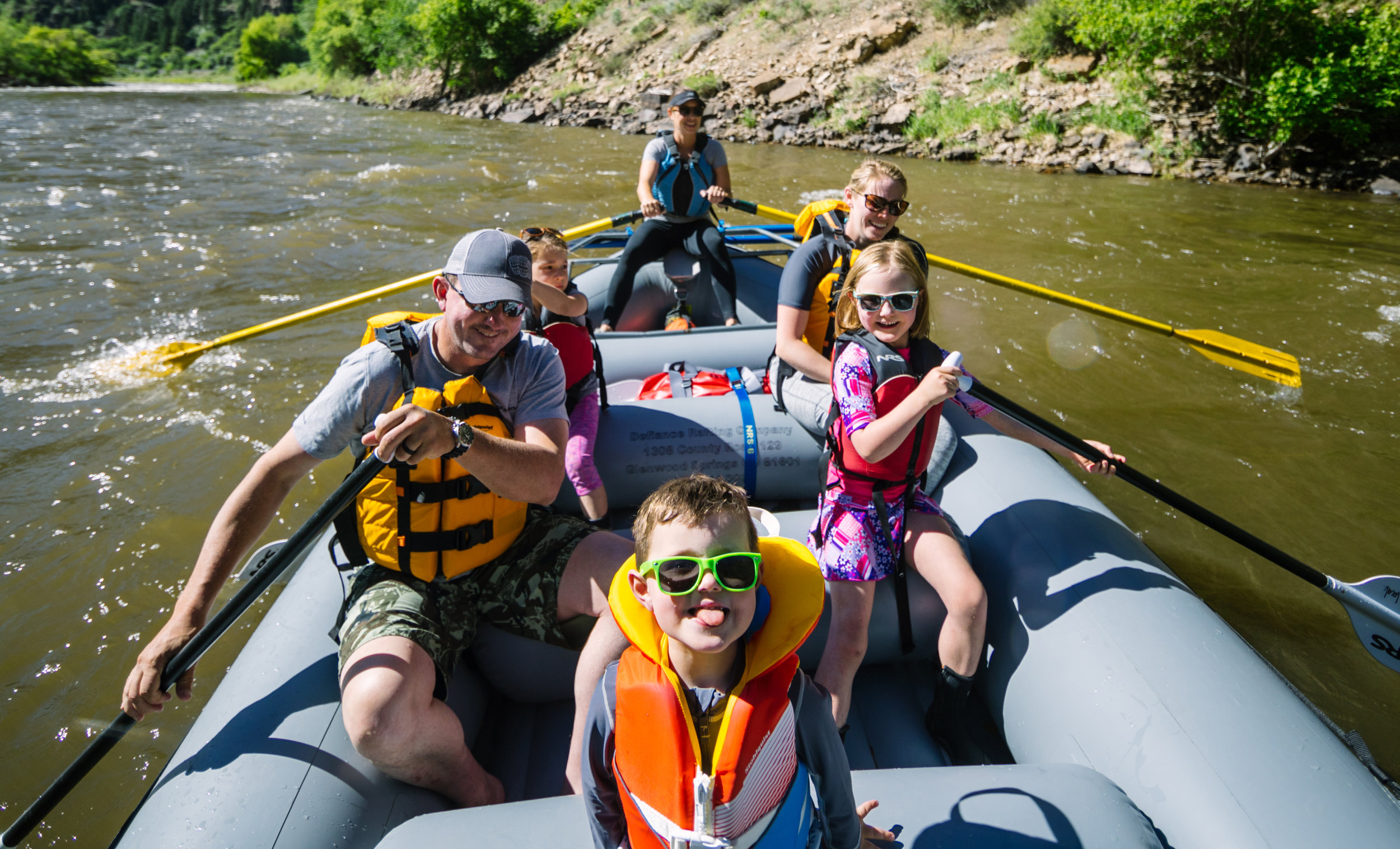 family whitewater rafting in colorado