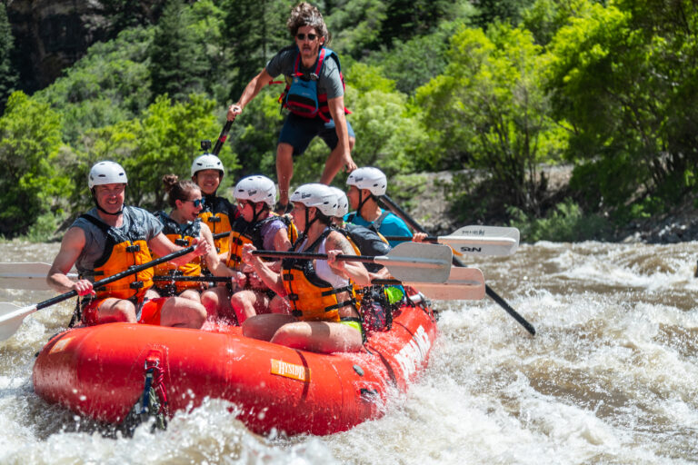 Rafting the Colorado River in Glenwood Springs