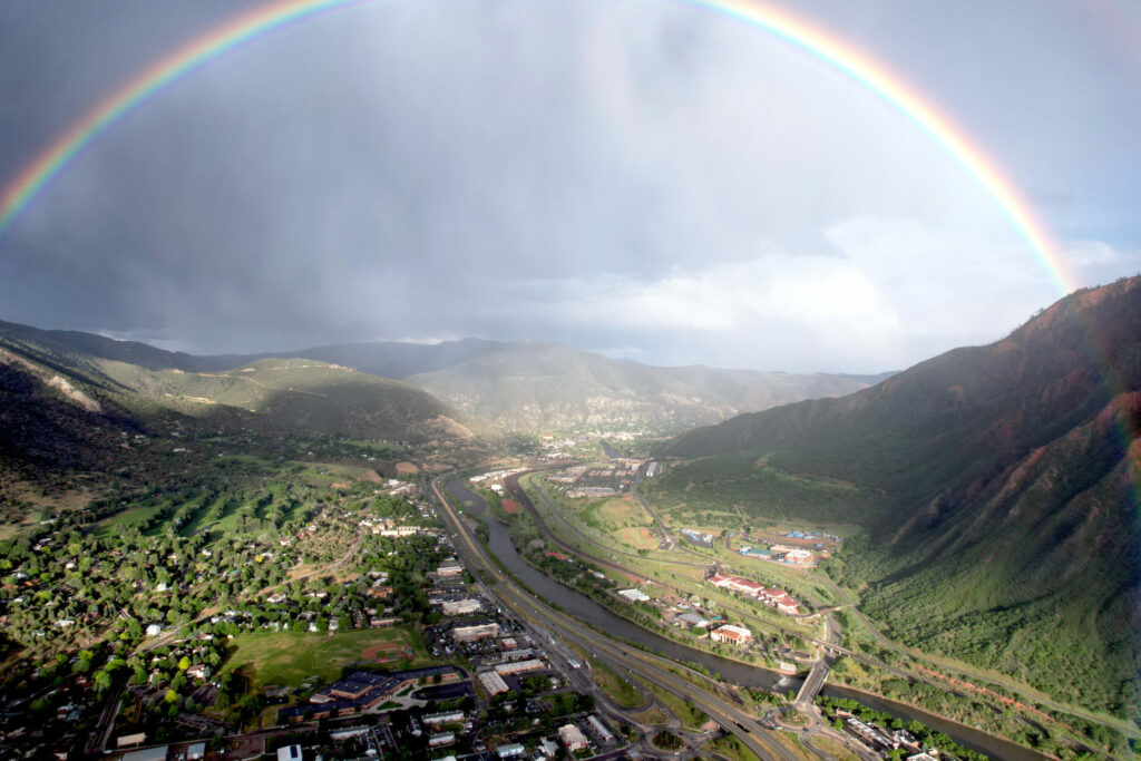 Glenwood Springs rainbow